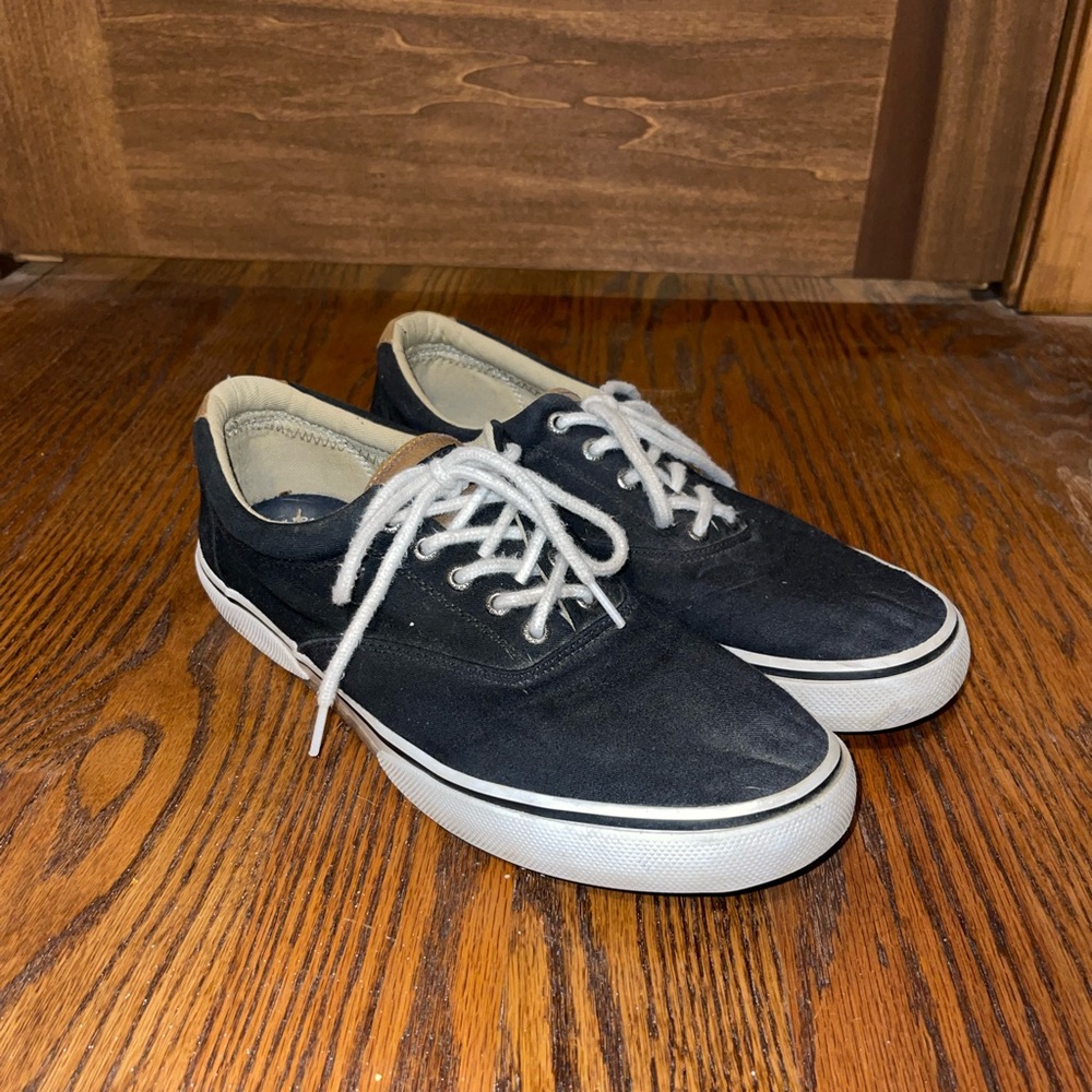 Mens Navy Blue Sperry’s